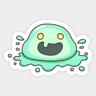 slime monster Sticker